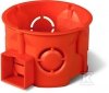 Puszka podtynkowa ONNLINE PRO PK-60F łączeniowa płytka, czerwona, IP 20 0284-20